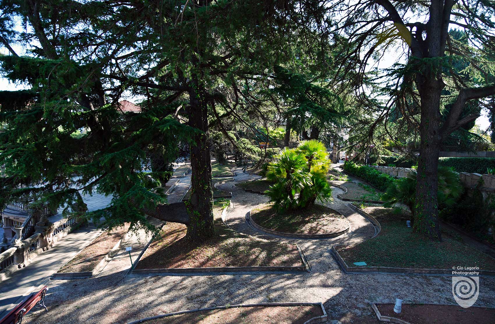 Orangerie vista dal laghetto